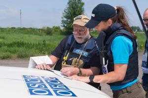 Война на Донбассе: Миссия ОБСЕ обнародовала инфографику за последние три месяца
