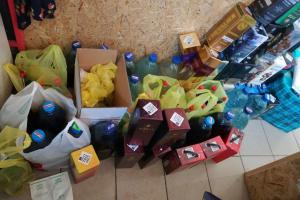 В Запорожье ликвидировали работу цехов по разливу "элитного" алкоголя