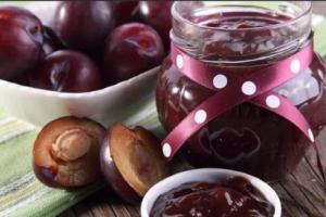 Сливовое варенье-конфитюр без косточек