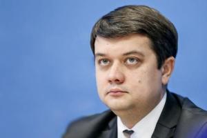 Разумков заявил, что вопросы декоммунизации должны решаться на местных референдумах