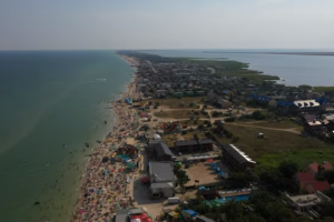 Курортную Кирилловку показали с высоты птичьего полета