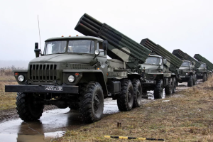 Боевики разместили на Луганском направлении десятки "Градов"