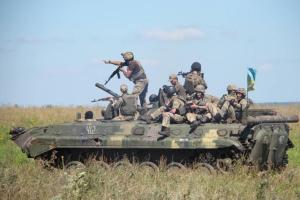 В зоне ООС провели турнир на лучший экипаж БМП