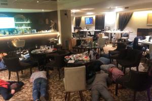 В столичном ТЦ "Олимпийский" СБУ накрыла подпольное "элитное" казино