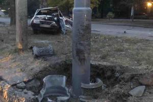 В Харькове в результате ДТП погиб пьяный водитель 