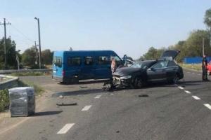 На Одесчине в ДТП попала маршрутка: известно о пяти пострадавших