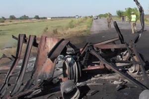 На Херсонщине во время передислокации военной части произошел взрыв