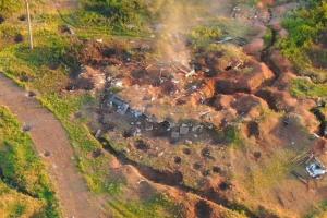 ООС: Армейцы ВСУ разнесли укрепление боевиков в ответ на обстрелы