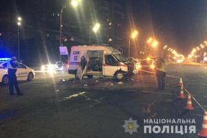 Скорая помощь попала в жуткое ДТП в Киеве: погибли водитель и фельдшер