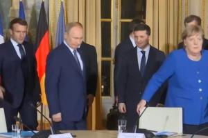 Встречу "нормандской четверки" прервали из-за Зеленского и Путина