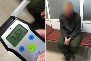 Жертв на дорогах удалось избежать: В Северодонецке пьяного дебошира полиция не пустила за руль авто