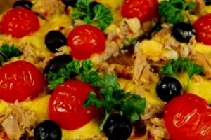 Необыкновенно вкусная пицца без муки