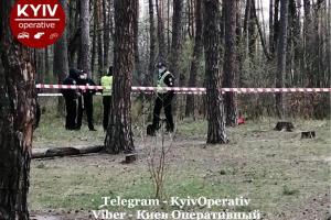 В Киеве в лесополосе нашли мешок с человеческими останками