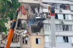 Кличко: Жителей многоэтажки, где произошел взрыв, обеспечат временным жильем. Дом, скорее всего, демонтируют