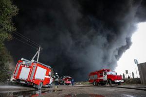 Сегодня 5-я годовщина самого масштабного пожара в истории пожарно-спасательной службы Украины