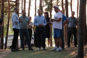 Міністр молоді та спорту відвідав фізкультурний центр "Олімп" на Луганщині