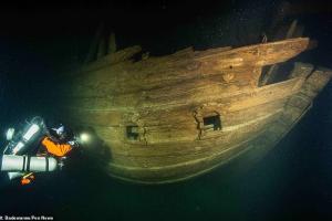 На дне Балтийского моря найден 400-летний корабль почти в идеальном состоянии: фото