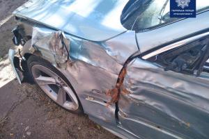 У Сєвєродонецьку п'яний водій розбив BMW і намагався сховатися від поліції