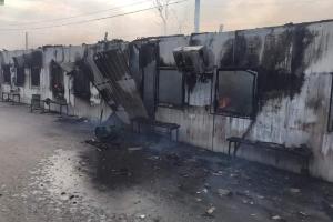 Станица Луганская в огне: горят улицы, детонируют взрывоопасные предметы (фото, видео)