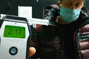 В Рубежном полицейские задержали водителя, в организме которого обнаружили 2,17 промилле алкоголя