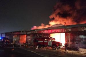 За фактом пожежі на ринку "Барабашово" поліція відкрила кримінальне провадження