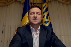 Зеленский обратился к украинцам по случаю Дня достоинства и свободы