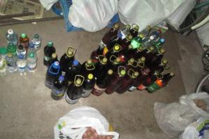 В Северодонецке в течение года изъяли полтонны самогона, - полиция