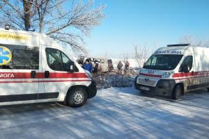 На Луганщині перекинувся УАЗ з десятьма працівниками "міськгазу": є постраждалі