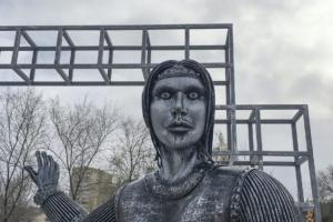 В Воронежской области РФ установили памятник, который напугал весь интернет