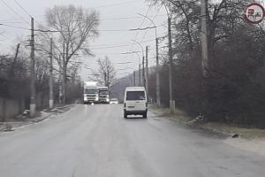 Гололед и очереди в маршрутки: как началось утро для жителей Лисичанска