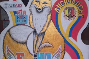 Пространства для неформального образования: В Лисичанске открыта сеть молодежных платформ "Мой FOX HUB"