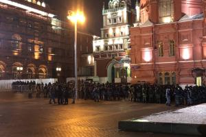 Протести на вулицях і багато силовиків: що відбувається в Москві після оголошення вироку Навальному