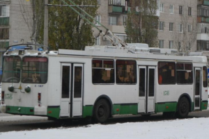 В Северодонецке временно изменено время отправления троллейбусов
