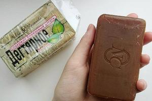 Користь і шкода дігтярного мила