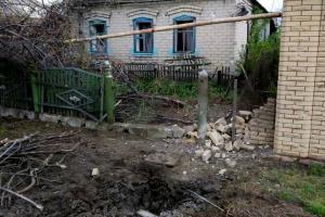 На Донбасі бойовики обстріляли Мар'їнку з артилерії