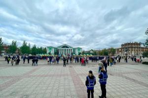 На Луганщині відбулися заходи з нагоди Дня перемоги: поліція склала протокол про порушення карантинних вимог