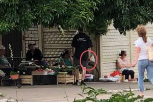 В Лисичанске мужчина ходил по улице с гранатой и пугал прохожих (фото)