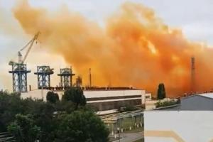 Синоптики предупредили о возможности кислотных дождей: На химзаводе в Ровно произошла авария