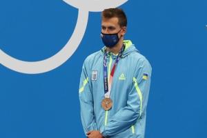 Український плавець Романчук завоював бронзу на Олімпіаді в Токіо