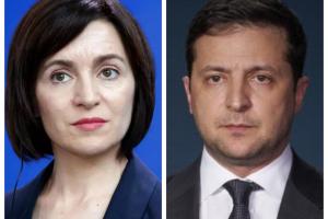 Зеленский поздравил президента Молдовы Майю Санду с успешным проведением парламентских выборов