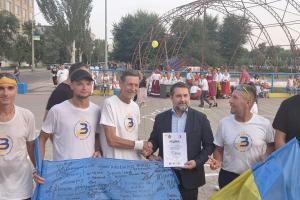 У Сєвєродонецьку завершився надмарафонський пробіг "Схід і Захід разом"