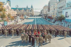 "Мрія", Bayraktar і собаки: чим здивує парад у Києві на День Незалежності