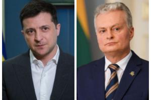 Зеленський провів телефонну розмову з президентом Литви Наусєдою
