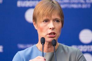 Президент Естонії заявила, що інвестиції в Україну є ризикованими