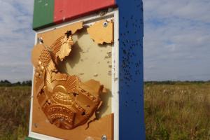 У Білорусі заявили, що їхній прикордонний знак обстріляли з території України