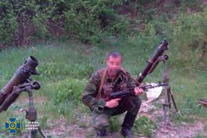 СБУ допитала бойовика "ЛНР", який розвідував позиції ЗСУ під виглядом розмінування
