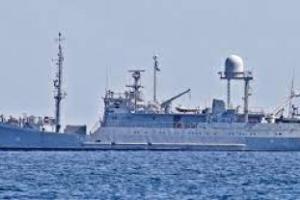 Військовий корабель, що зазнав лиха в Чорному морі, повернувся до Одеси