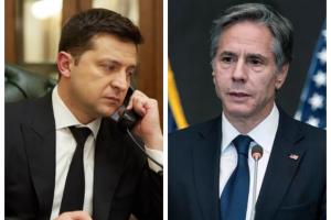 Зеленський поговорив по телефону з Блінкеном напередодні переговорів Байдена і Путіна
