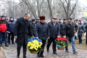 У Лисичанську вшанували ліквідаторів аварії на Чорнобильській АЕС