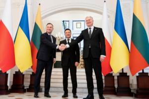 Україна, Польща та Литва зробили спільну заяву про агресію Росії